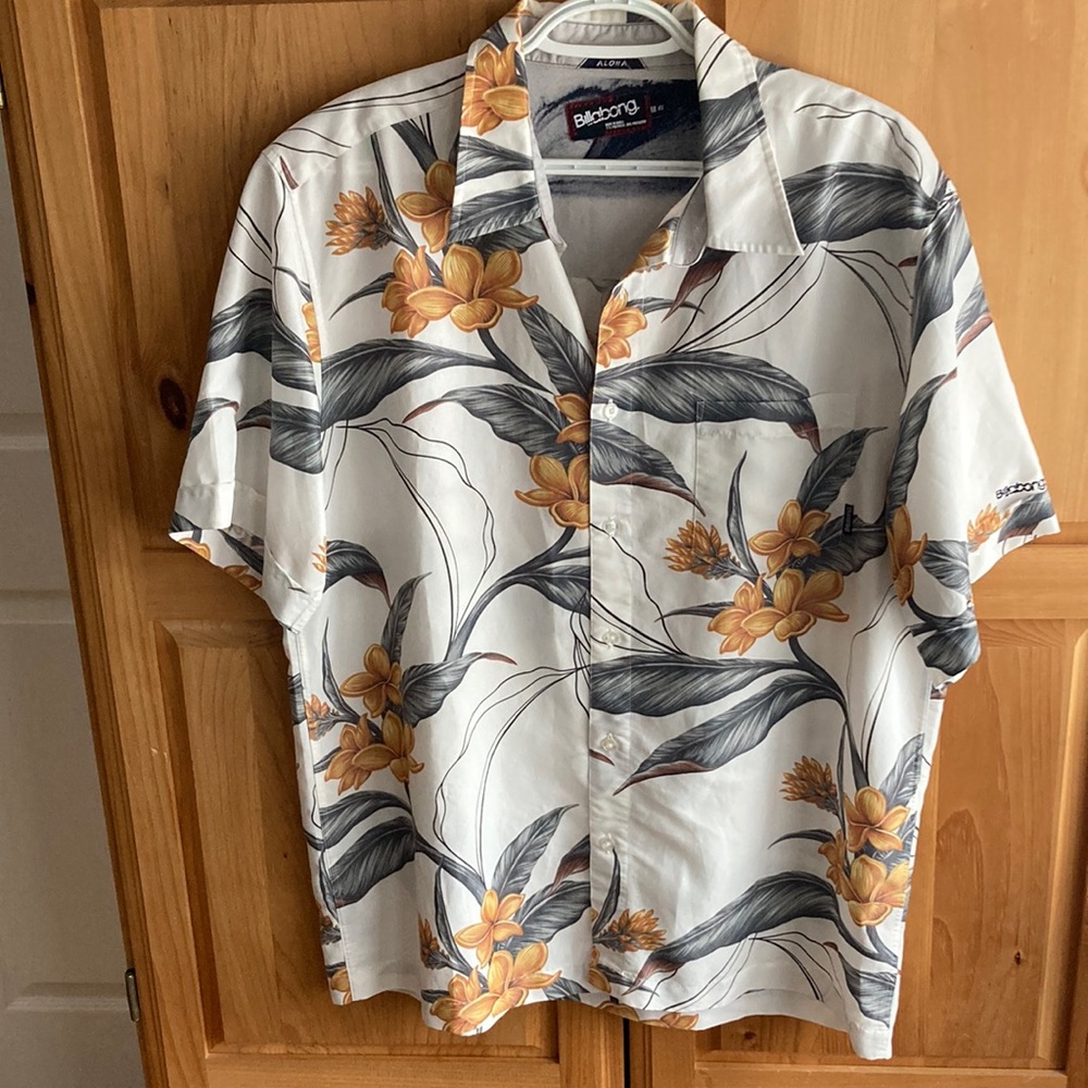 Vintage Billabong Hawaiian Shirt- Medium
